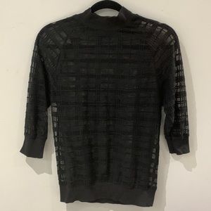 Atmosphere 3/4 sleeve sheer top